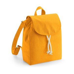 Westford Mill Mini batoh EarthAware® z pevné organické bavlny 5 litrů Barva: žlutá hořčicová
