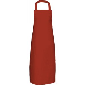 Link Kitchen Wear Předsrážená grilovací zástěra velikost XL Barva: terracotta (ca. Pantone 4840), Velikost: 73 x 110 cm X969