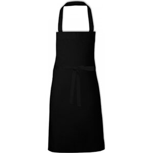 Link Kitchen Wear Středně dlouhá směsová zástěra na grilování Barva: Černá, Velikost: 73 x 80 cm X993