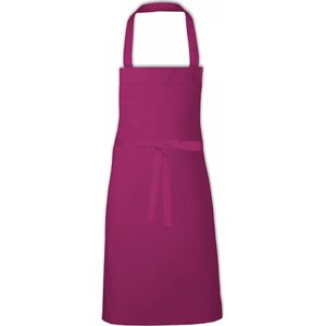 Link Kitchen Wear Středně dlouhá směsová zástěra na grilování Barva: Červená vínová, Velikost: 73 x 80 cm X993