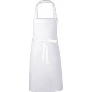 Link Kitchen Wear Středně dlouhá směsová zástěra na grilování Barva: Bílá, Velikost: 73 x 80 cm X993