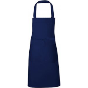 Link Kitchen Wear Hobby zástěra s přední kapsou Barva: modrá námořní, Velikost: 80 x 73 cm X994