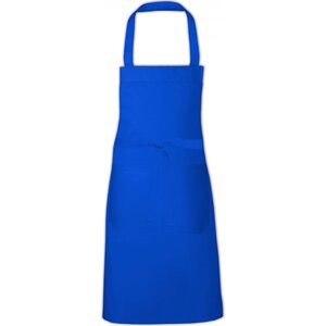 Link Kitchen Wear Hobby zástěra s přední kapsou Barva: modrá královská, Velikost: 80 x 73 cm X994