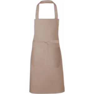 Link Kitchen Wear Hobby zástěra s přední kapsou Barva: Písková, Velikost: 80 x 73 cm X994