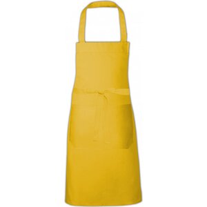 Link Kitchen Wear Hobby zástěra s přední kapsou Barva: Žlutá, Velikost: 80 x 73 cm X994