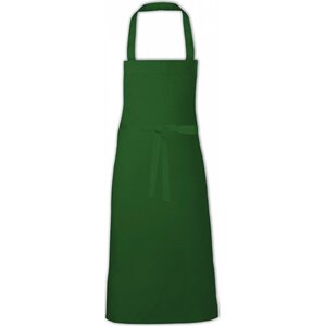 Link Kitchen Wear Extra široká klasická dlouhá zástěra na grilování Barva: Zelená lahvová, Velikost: 90 x 90 cm X999