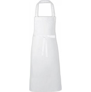 Link Kitchen Wear Extra široká klasická dlouhá zástěra na grilování Barva: Bílá, Velikost: 90 x 90 cm X999