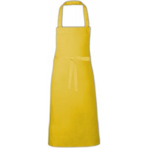 Link Kitchen Wear Extra široká klasická dlouhá zástěra na grilování Barva: Žlutá, Velikost: 90 x 90 cm X999