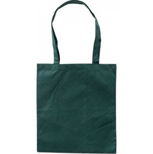 Printwear Odolná taška z polypropylenu s dlouhými uchy 70 cm Barva: zelená tmavá, Velikost: ca. 38 x 42 cm XT015
