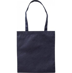 Printwear Odolná taška z polypropylenu s dlouhými uchy 70 cm Barva: modrá námořní, Velikost: ca. 38 x 42 cm XT015