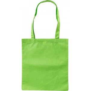 Printwear Odolná taška z polypropylenu s dlouhými uchy 70 cm Barva: Zelená, Velikost: ca. 38 x 42 cm XT015