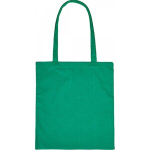 Printwear Bavlněná nákupní taška s dlouhými uchy Barva: zelená mechová, Velikost: ca. 38 x 42 cm XT903