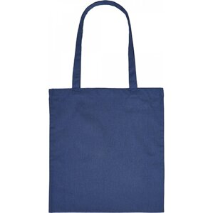 Printwear Bavlněná nákupní taška s dlouhými uchy Barva: modrá námořní, Velikost: ca. 38 x 42 cm XT903