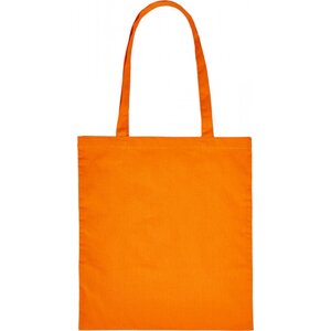 Printwear Bavlněná nákupní taška s dlouhými uchy Barva: Oranžová, Velikost: ca. 38 x 42 cm XT903