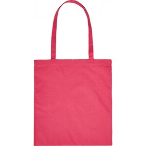 Printwear Bavlněná nákupní taška s dlouhými uchy Barva: růžová electric, Velikost: ca. 38 x 42 cm XT903