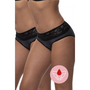 Sada menstruačních kalhotek na den Dorina D001988MI071 - DORO2X0010/černá / M DOR2L008